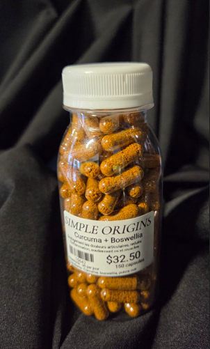 Turmeric & Boswellia with Black Pepper Capsules